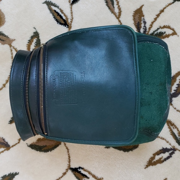 Vintage Coach Monterey Hunter Green Leather Hobo Bag - Picture 12 of 16